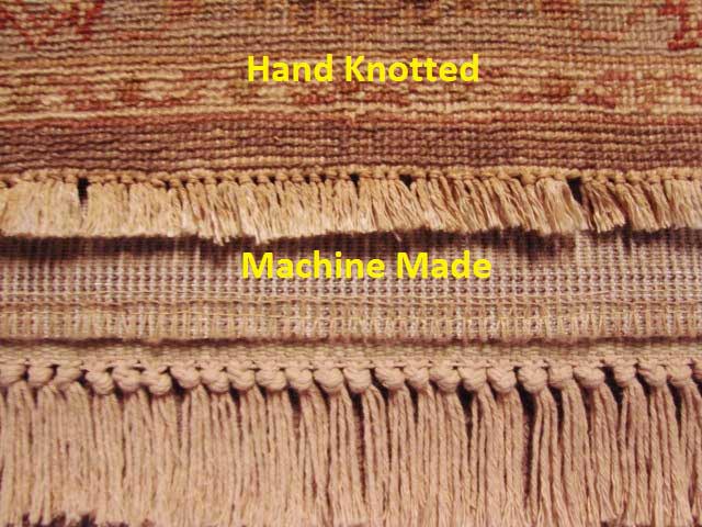 Hand Knotted Tufted Or Machine Made, How To Tell If Oriental Rug Is Real